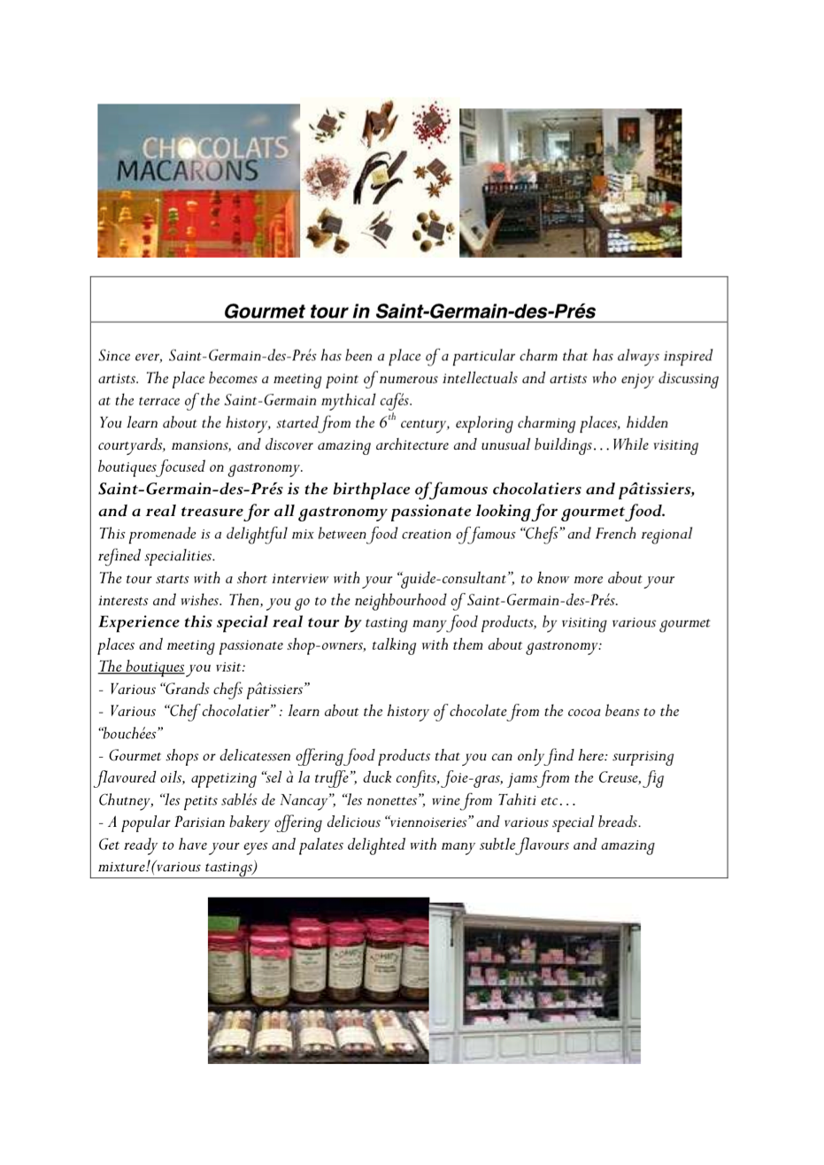Gourmet tour in SGDP AAF